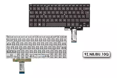 Asus ZenBook UX32A, UX32VD gyári új magyar szürke keret nélküli billentyűzet (0KNB0-3621HU00, NSK-UQ10Q)