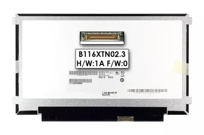 Gyári új matt 11.6'' HD (1366x768) eDP LED Slim kijelző (csatlakozó: 30 pin - jobb)