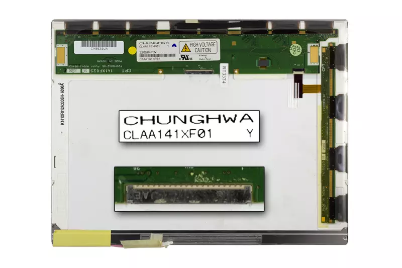 ChungHwa CLAA141XF01 14,1 inch CCFL XGA 1024x768 használt matt kijelző