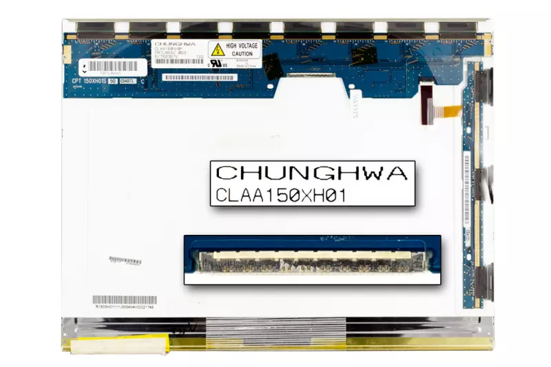 Chunghwa CLAA150XH01 15'' XGA használt matt kijelző