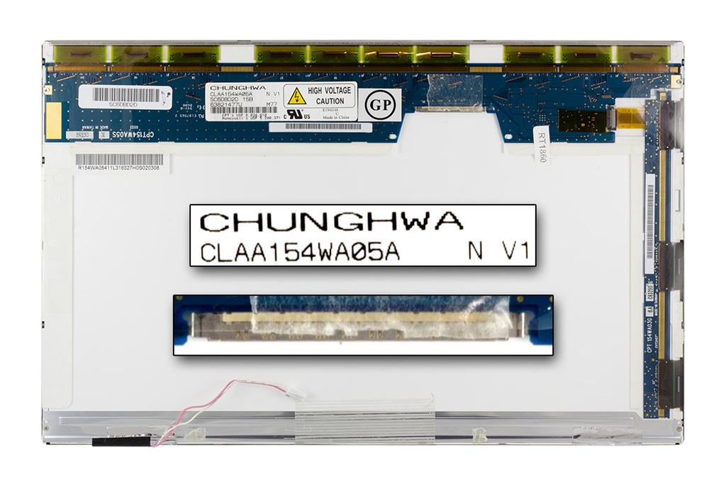 CHUNGHWA CLAA154WA05AN 15,4 inch használt fényes WXGA kijelző