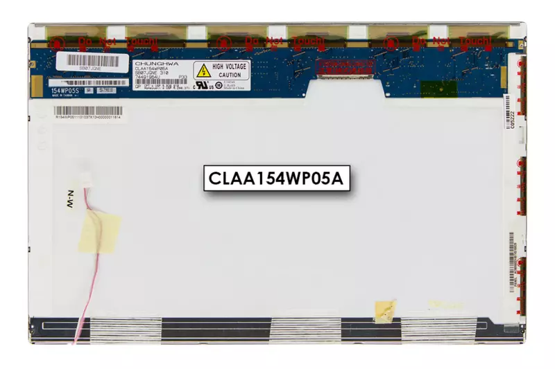 Chunghwa CLAA154WP05A használt fényes 15.4' WXGA+ HD (1440x900) CCFL kijelző (csatlakozó: 30 pin - jobb felül)