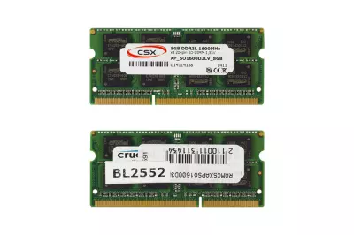 CSX 8GB DDR3L 1600MHz gyári új low voltage memóra Apple 