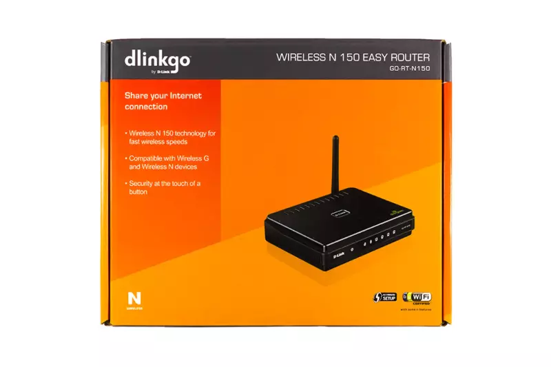 D-Link N150 Wireless N Router,  150Mbps, GO-RT-N150