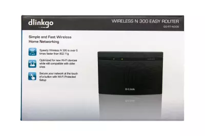 D-Link N300 Wireless N Router, 300Mbps, GO-RT-N300
