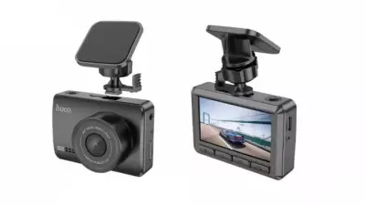 hoco. DV3 autós HD dupla kamera (elülső és hátsó) 2.45 inch-es IPS kijelzővel (DV3)
