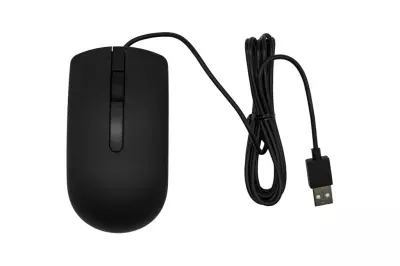 Dell fekete optikai USB egér (0JD7XG, M116t)