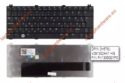 Dell Inspiron 1210, Mini 12 használt magyar fekete billentyűzet (0H576J)