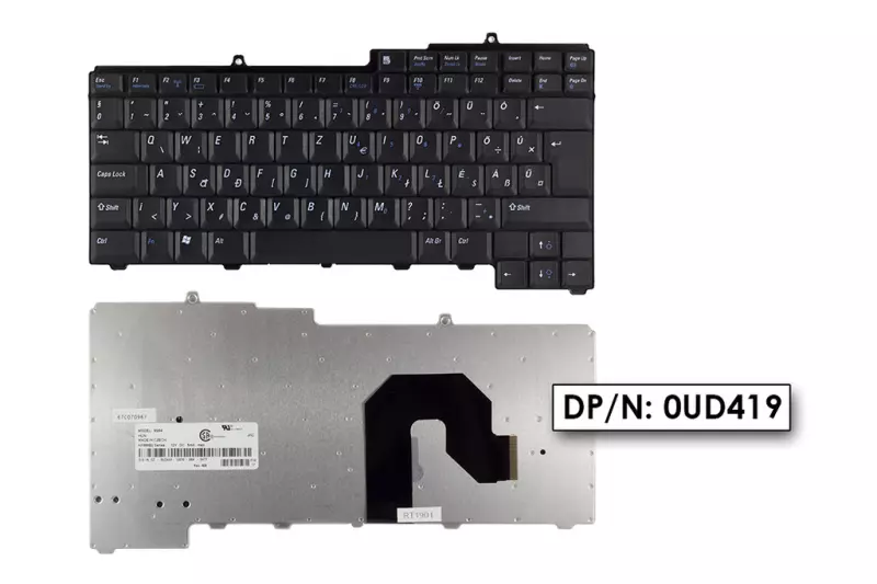 Dell Inspiron 1300, B120, B130 gyári új magyar billentyűzet (0UD419)
