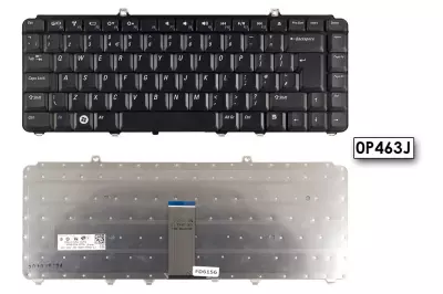 Dell Inspiron 1410 fekete UK angol laptop billentyűzet