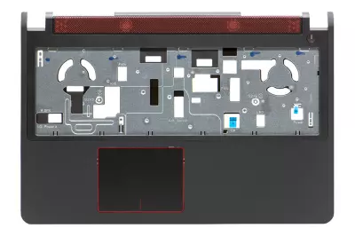 Dell Inspiron 7557, 7559 gyári új fekete-piros felső fedél touchpaddal (0Y5WDT)