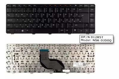Dell Inspiron N4030 fekete magyar laptop billentyűzet