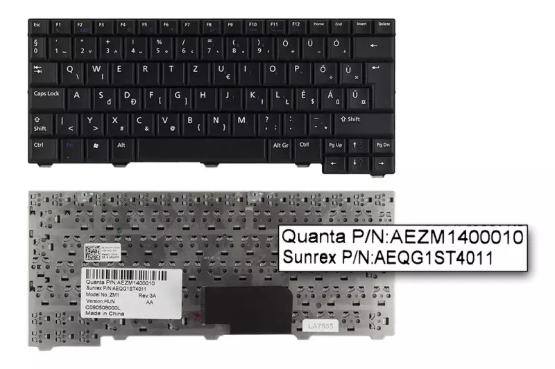 Dell Latitude 2100 MAGYAR laptop billentyűzet (0P137P)