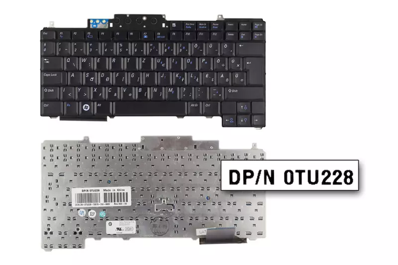 Dell Latitude D531, D531N gyári új magyar billentyűzet (0TU228)