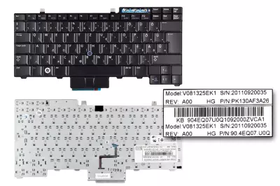 Dell Latitude E5400, E6400, E6410 gyári új magyar billentyűzet trackpointtal (0RX209)