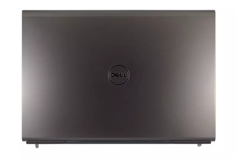 Dell Precision M4600 használt ezüst LCD hátlap WiFi antennával és zsanér párral, 04TY54