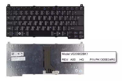 Dell Vostro 2510 fekete magyar laptop billentyűzet