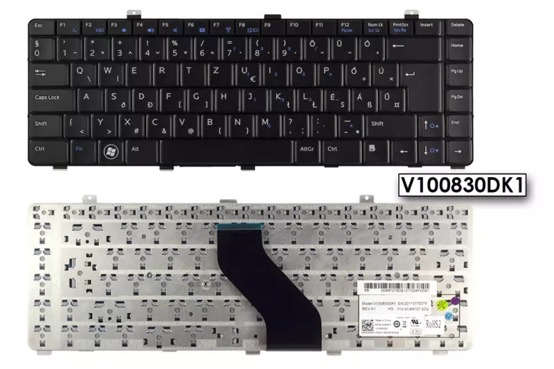 Dell Vostro V13, V13Z MAGYAR laptop billentyűzet (0JXHH1)