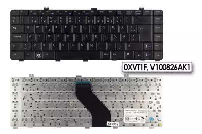 Dell Vostro V13Z fekete svéd/finn laptop billentyűzet