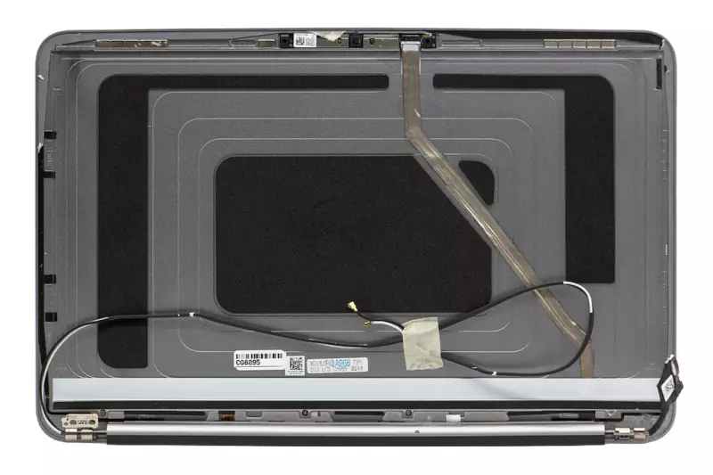 Dell XPS 13 (L322x) használt B kategóriás (esztétikai hiba) ezüst alumínium LCD hátlap zsanérokkal (00001X)