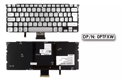 Dell XPS L412z ezüst magyar laptop billentyűzet