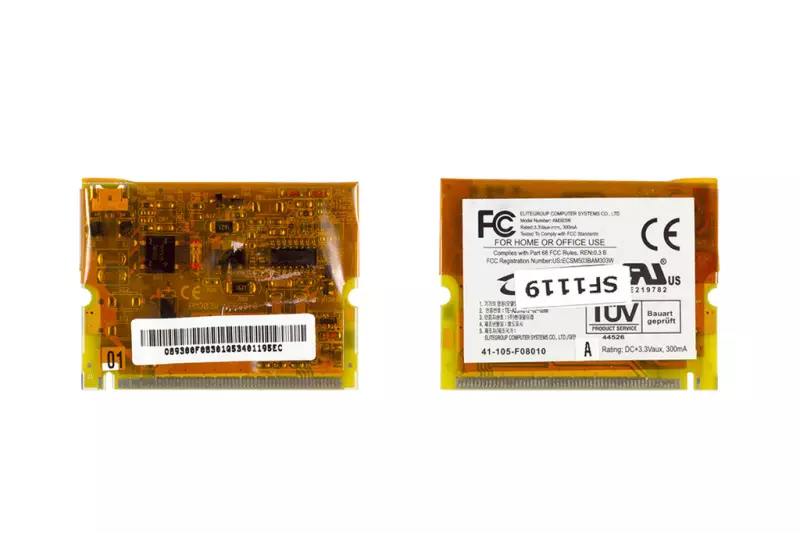 ECS Elitegroup A530 netbookhoz használt modemkártya (AM303W, 41-105-F08010)