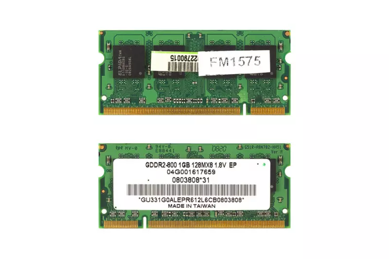 Elpida 1GB DDR2 800MHz gyári új memória Asus 
