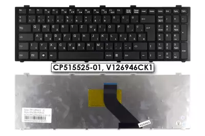 Fujitsu LifeBook A531, AH530, AH531 gyári új magyar fekete billentyűzet, CP515525-01, V126946CK1