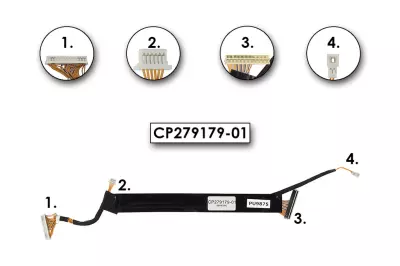 Fujitsu Lifebook S7110 használt LCD kijelző kábel, CP279179-01