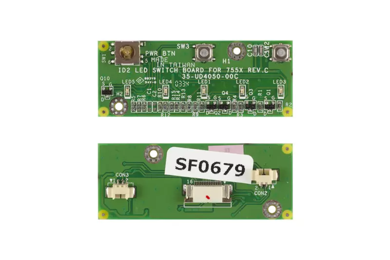 Fujitsu-Siemens Amilo D7830 A7620 L6820 használt bekapcsoló panel (35-UD4050-00C)