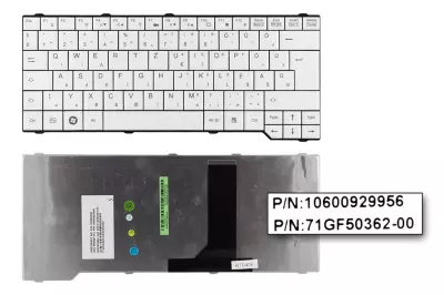 Fujitsu Esprimo X9510 fehér magyar laptop billentyűzet