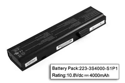 Fujitsu Amilo Pi1505 laptop akkumulátor, gyári új, 6 cellás (4000mAh)