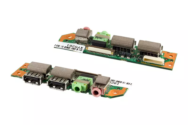 Fujitsu-Siemens Amilo Pro V2030 használt USB és audio panel (50-71072-04)