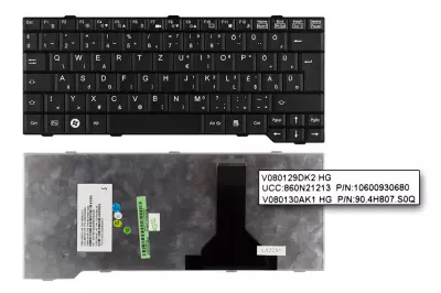 Fujitsu Amilo Sa3650 fekete magyar laptop billentyűzet