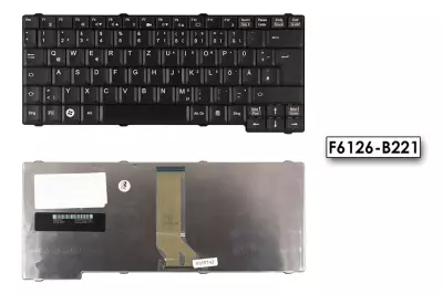 Fujitsu Amilo Pro V2040 fekete német  laptop billentyűzet