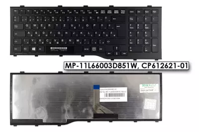 Fujitsu-Siemens LifeBook A532, AH532 gyári új magyar billentyűzet (MP-11L66003D851W)