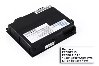 Fujitsu LifeBook C1410 laptop akkumulátor, új, gyárival megegyező minőségű helyettesítő,  cellás (4400mAh)