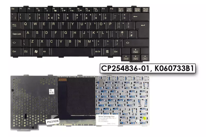 Fujitsu-Siemens LifeBook P7120 használt UK angol billentyűzet (CP254836-01)