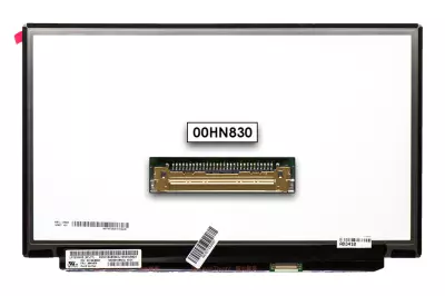 Gyári új matt 12.5' HD (1366x768) eDP IPS LED Slim kijelző (csatlakozó: 30 pin - jobb)