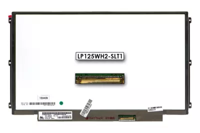 Gyári új matt 12.5'' HD (1366x768) IPS LED Slim kijelző (csatlakozó: 40 pin - jobb)