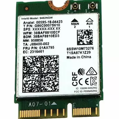 Intel 9462NGW, Wireless-AC 9462 gyári új PCI-e M.2 Dual Band WiFi + Bluetooth 5.1 kártya