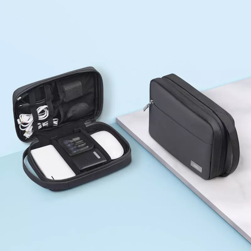hoco. GM106 utazó táska, travel bag, laptop töltőhöz, telefon töltőhöz, fejhallgatóhoz és fülhallgatóhoz, powerbankhoz, laptop egérhez (GM106)
