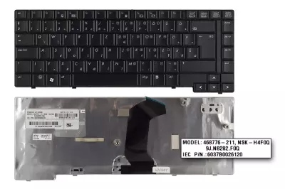 HP Compaq 6730b fekete magyar laptop billentyűzet
