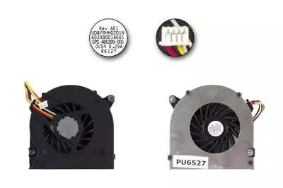 HP Compaq 6530b, 6535b, 6730b, 6735b használt hűtő ventilátor, 486289-001