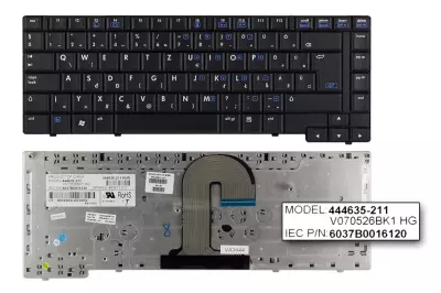 HP Compaq 6710s fekete magyar laptop billentyűzet