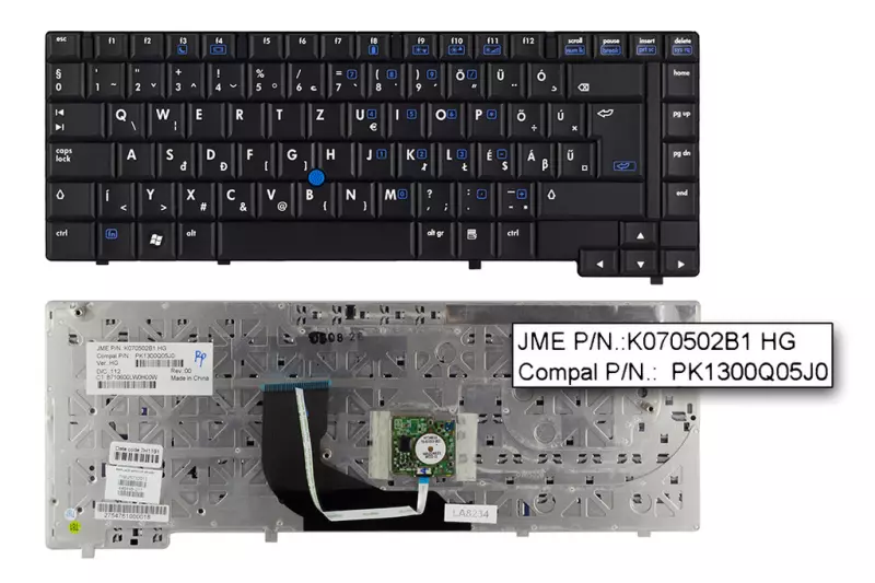 HP Compaq 6910p gyári új magyar billentyűzet (446448-211)