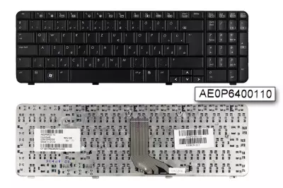 Compaq Presario CQ61-100 fekete magyar laptop billentyűzet