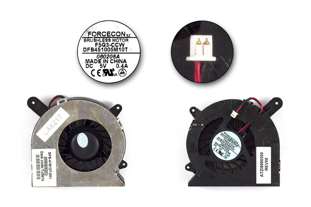 HP Compaq nc4200, nc4400, nx6115, nx6125, tc4400 használt hűtő ventilátor (SPS 419127-001)