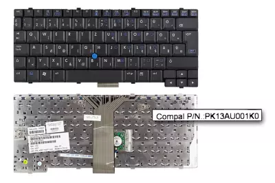 HP Compaq nc sorozat nc4400 fekete magyar laptop billentyűzet
