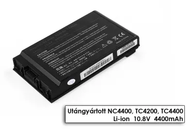 HP Compaq nc4200, nc4400, TC4200, TC4400 helyettesítő új 6 cellás akkumulátor (398681-001)